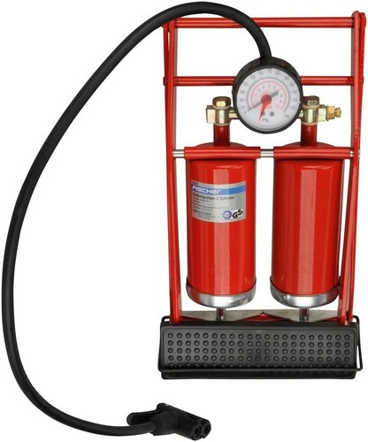 Fußluftpumpe doppelzylinder - fußluftpumpe,