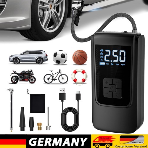 Lcd elektrische luftpumpe akku - lcd,