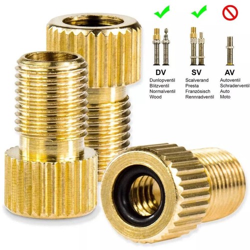 Fahrrad ventil adapter - 3x,